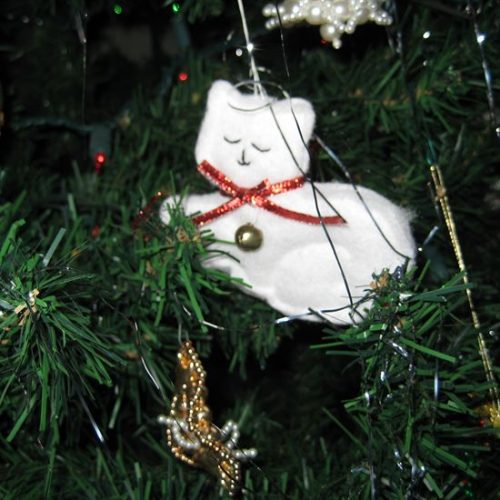 Our Homespun Christmas Tree